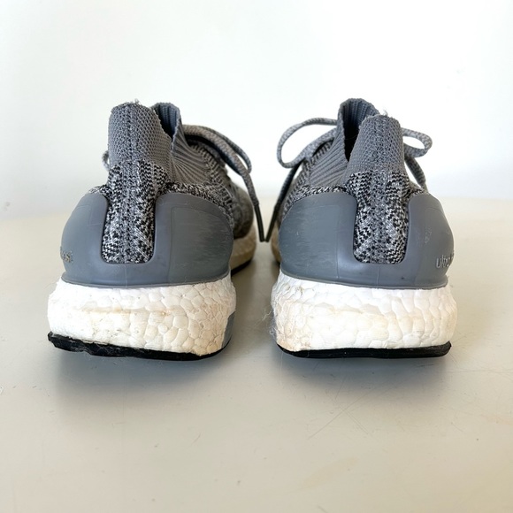 ADIDAS Ultra Boost Uncaged Sneakers Primeknit Upper Pixelated Gray Women’s 9.5 - Picture 10 of 13